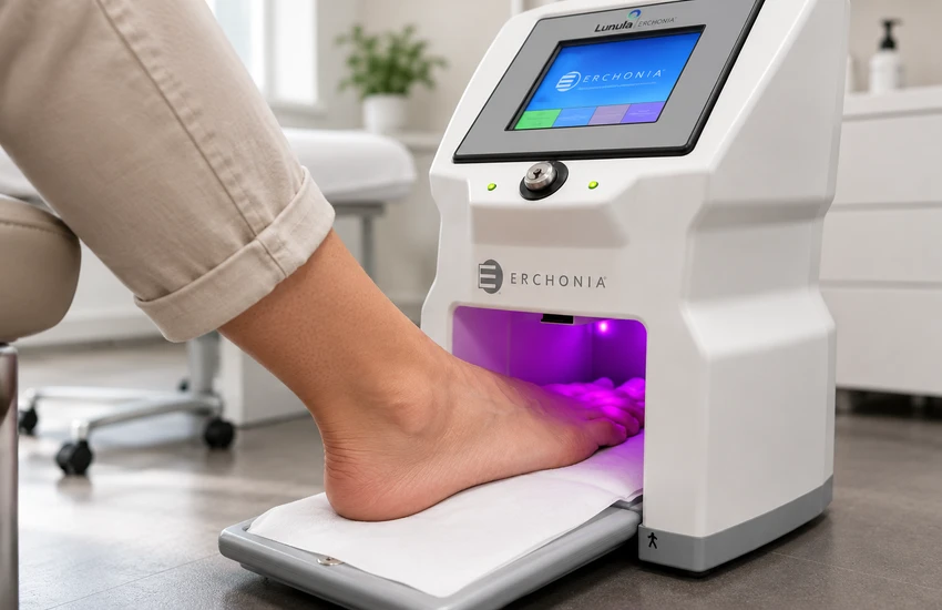 Láser para onicomicosis en las uñas